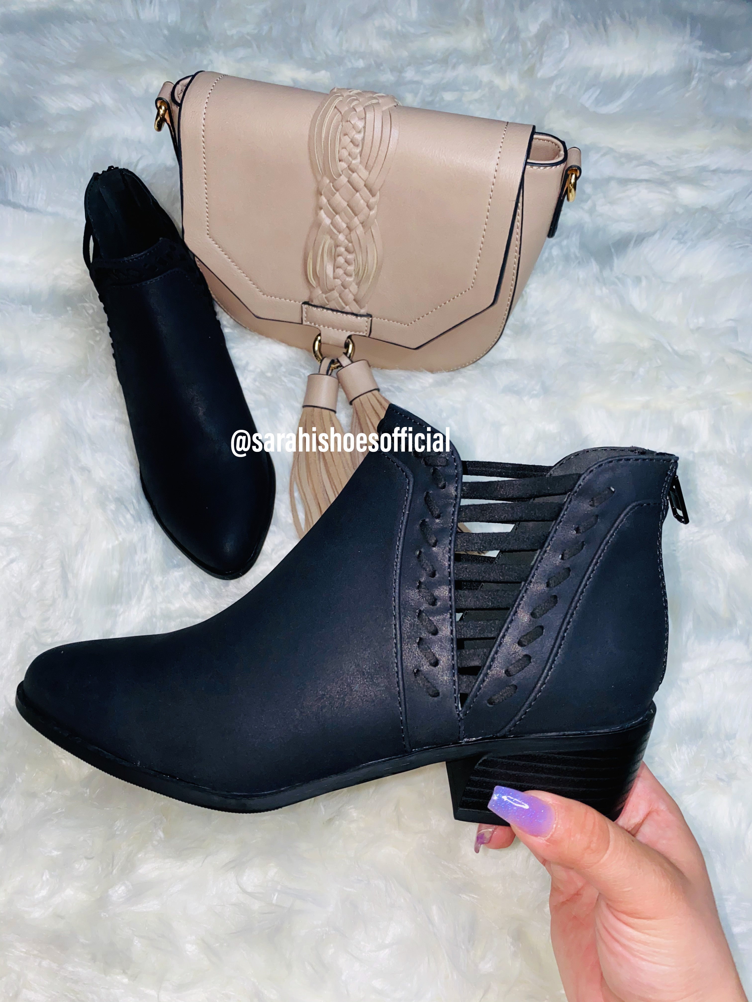 679A9C4F-14DA-4D0E-8040-023A4836E4DD Steph Bootie - Black - Image 1