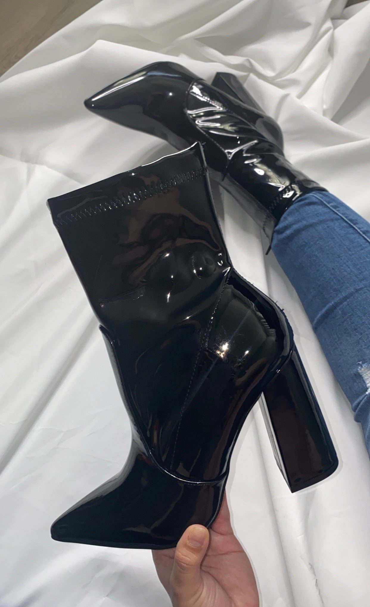 image_65eb29bc-f6cb-490c-8e92-906ceea3b961 Aida Boot - Black - Image 1